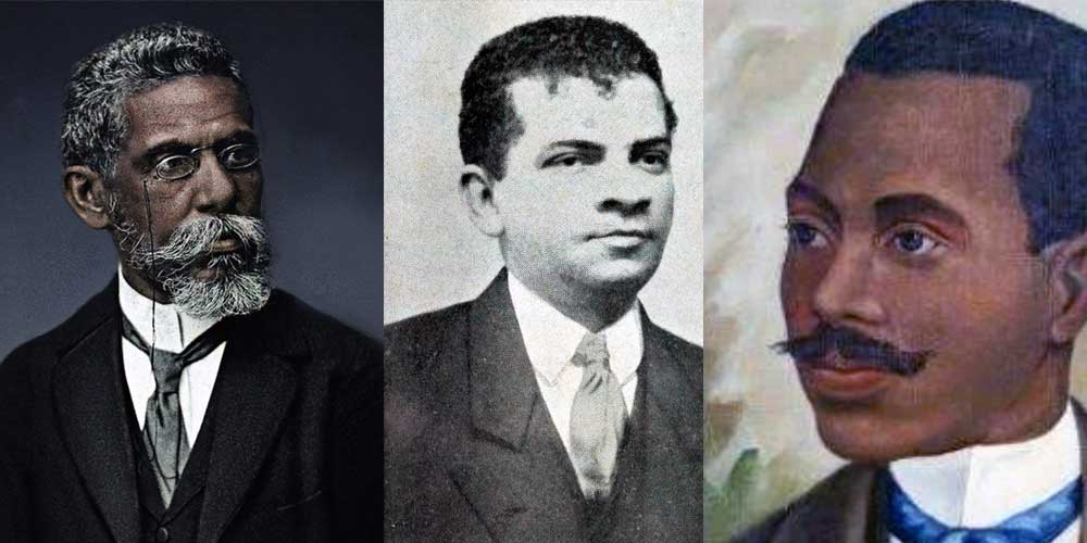 Machado de Assis, Lima Barreto e Cruz e Souza, escritores negros conhecidos