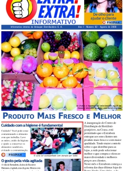 Extra, Extra - informativo interno do Extrabom, criado e editado pela Lino Resende