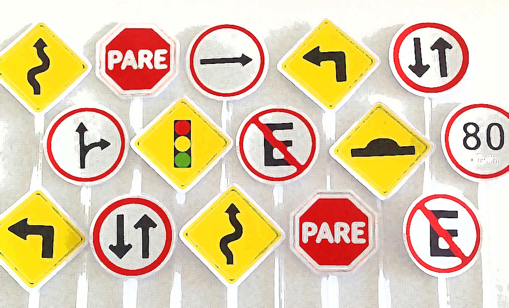 Capixabas e sinais de trânsito