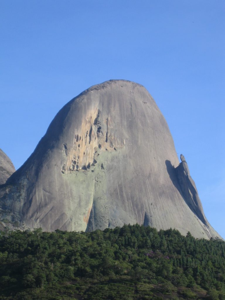 Pedra do Lagarto, em Pedra Azul, nas montanhas capixabas