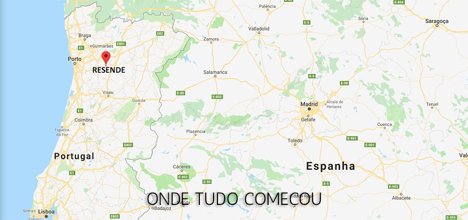 Resende é o local em Portugal onde surgiu a família Rezsende