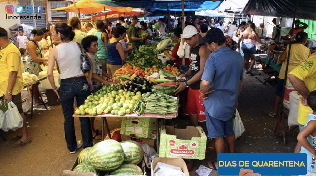A amizade e solidariedade de um feirante tem nos ajudado nesses dias de quarentena