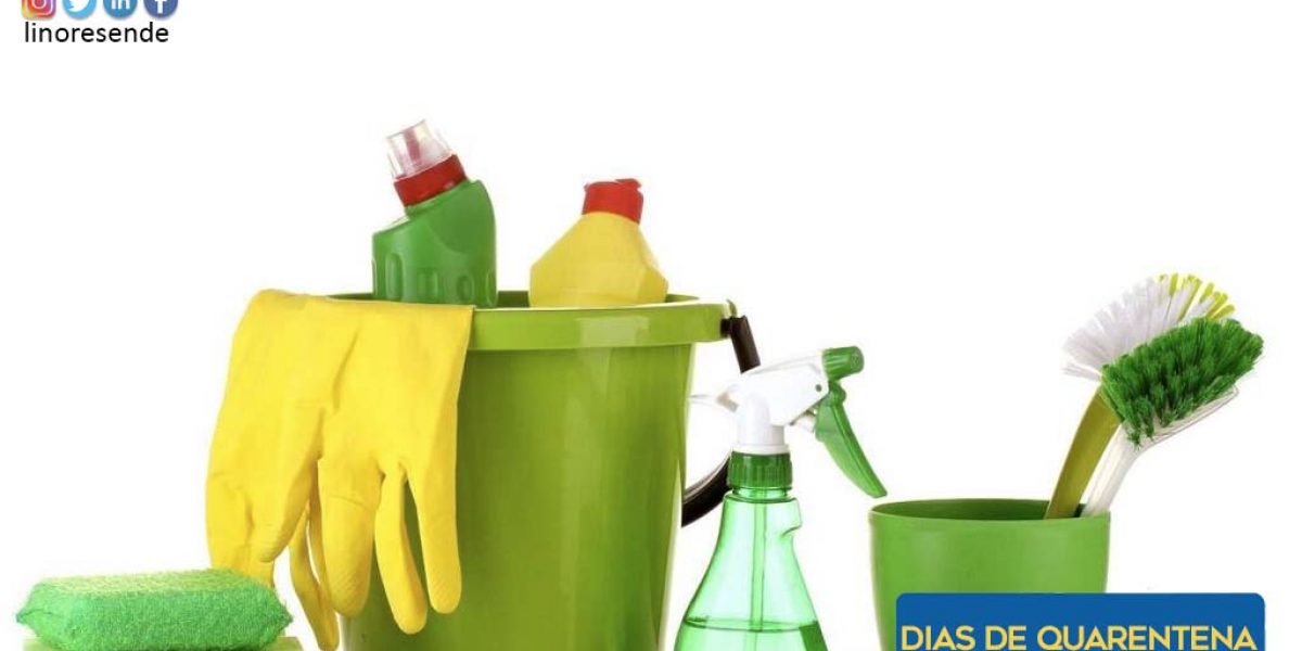 Higiene e limpeza de tudo é uma mudança que os dias de quarentena nos trazem