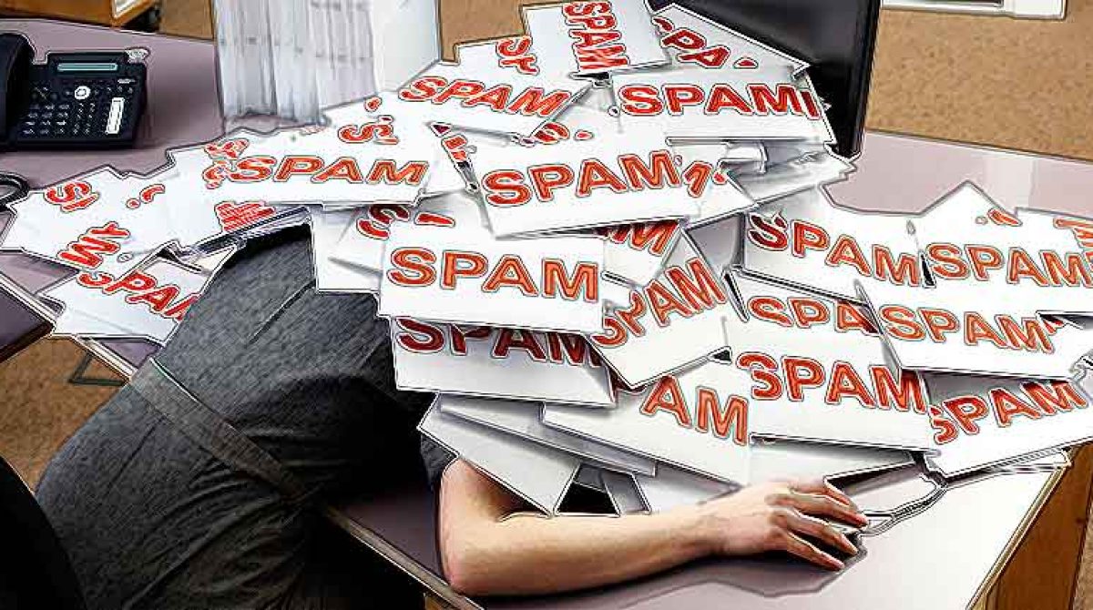 O volume de spam, um praga quase inconsolável, está inviabilizando o uso do email